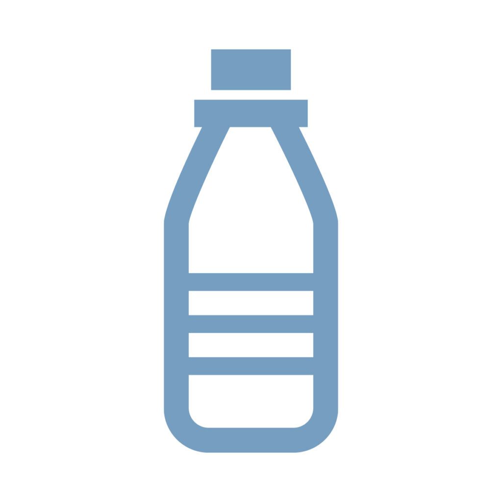 water bottle graphic icon