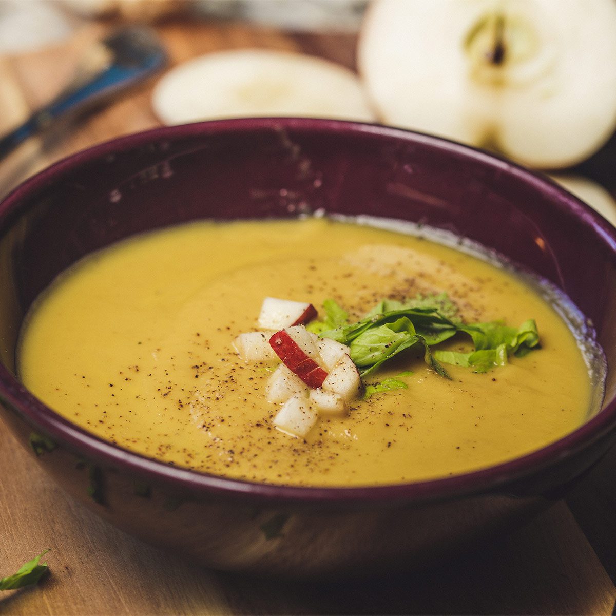 Marcy Kelch's Carrot, Leek, and Celery Root Bisque