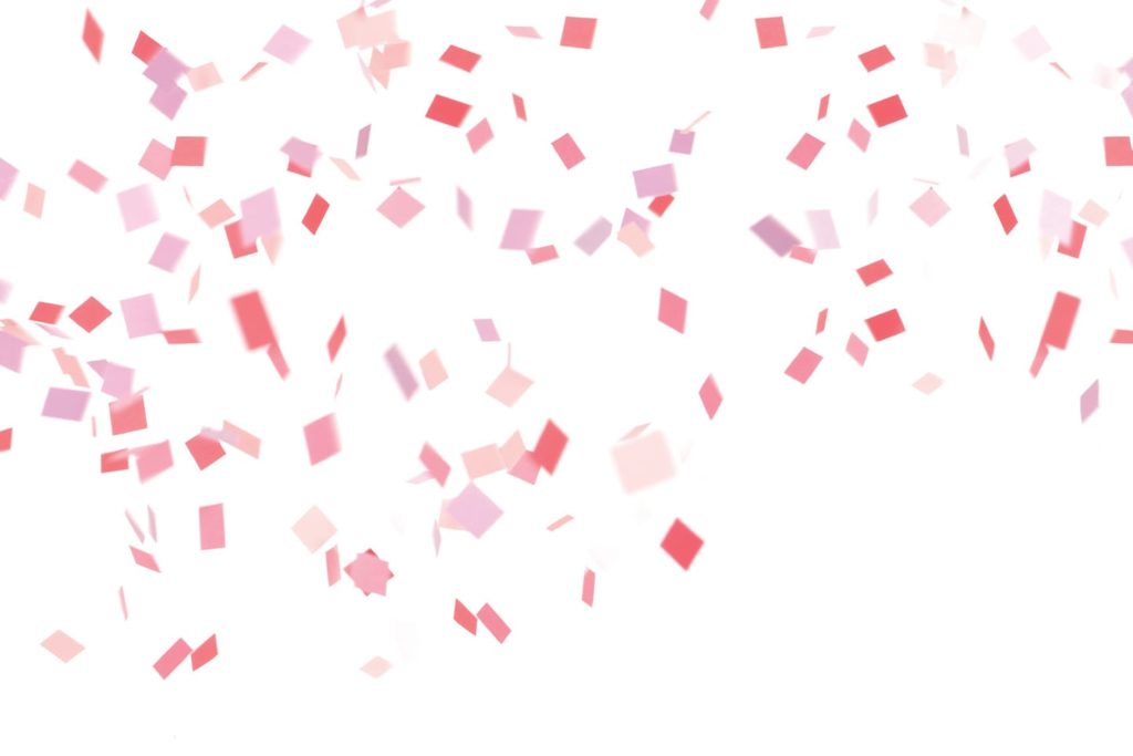 pink confetti in chattanooga