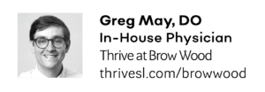 Greg May in-house physcian at thrive at browwood in chattanooga