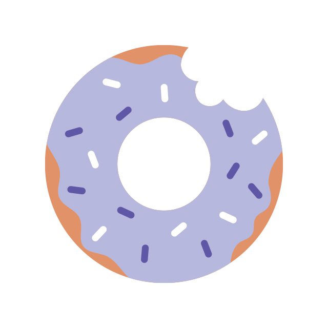numbers to know new year 2023 | illustration of a doughnut