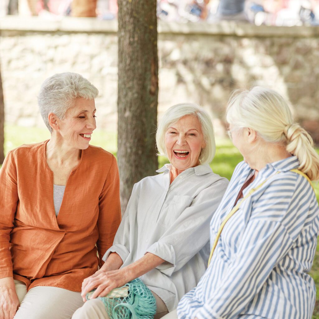 ask the doctor fall 2022 | three senior women conversing