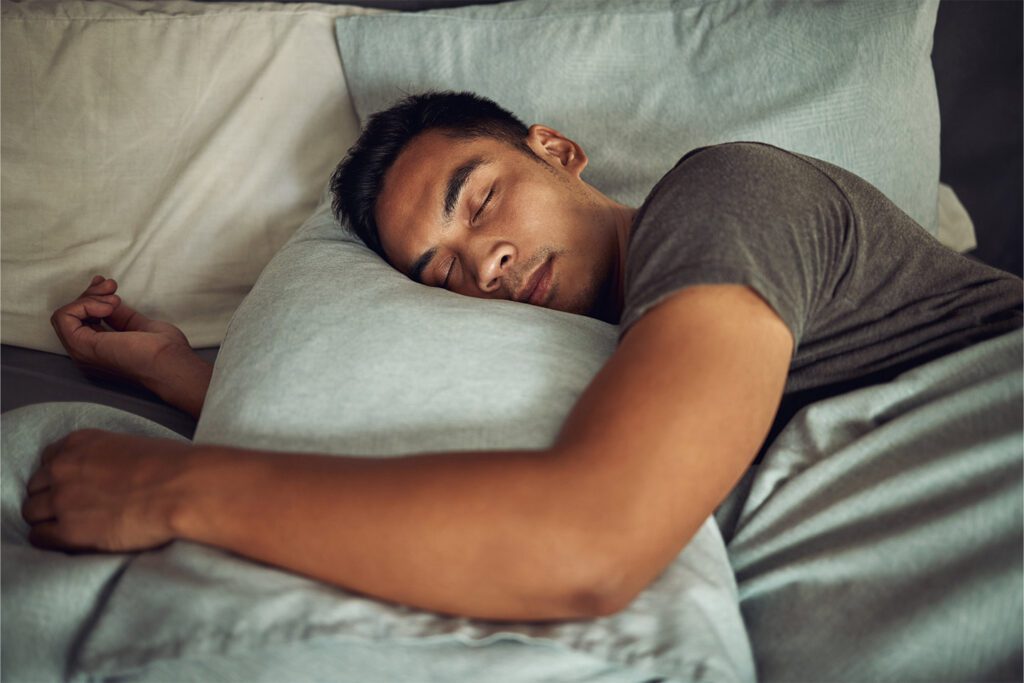 health in a minute | man sleeping