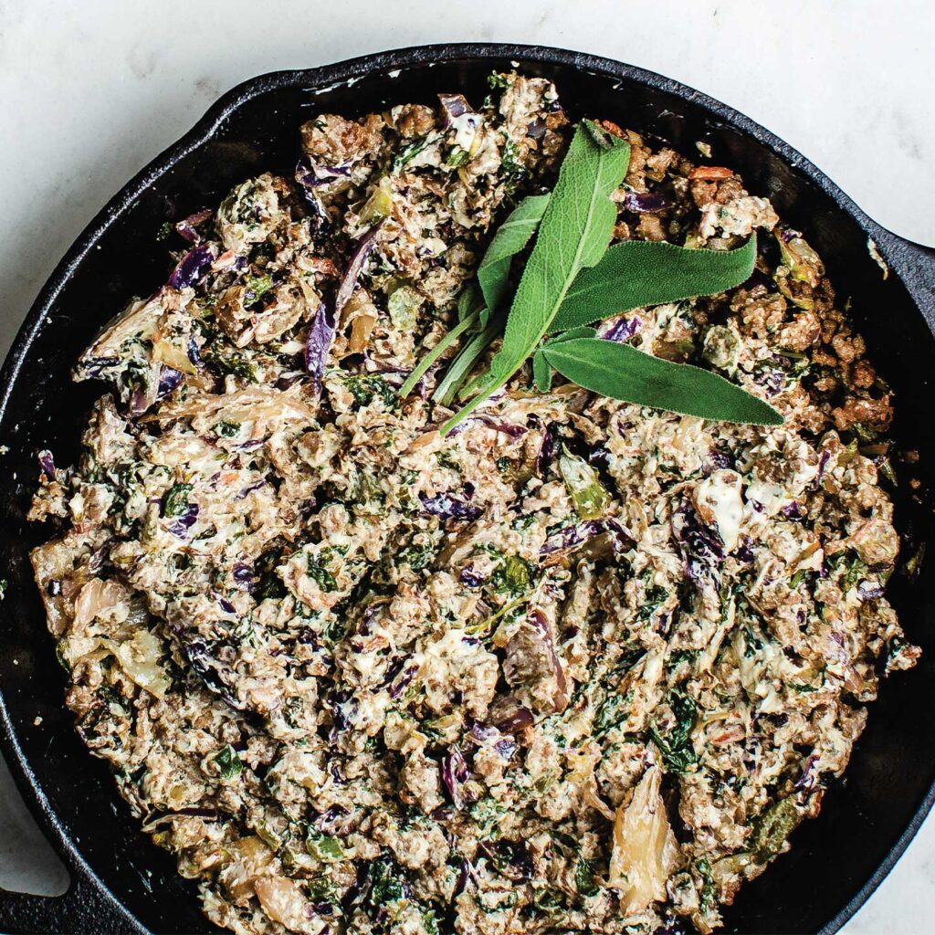 sausage cabbage skillet