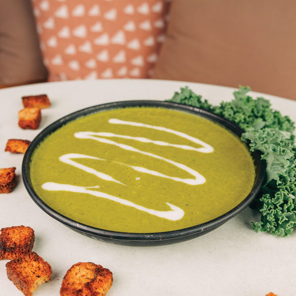 green superfood soup