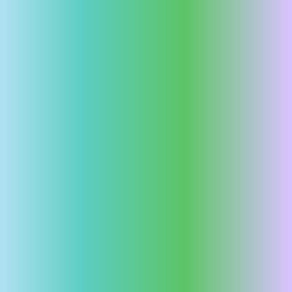 gradient of blue, green, and purple